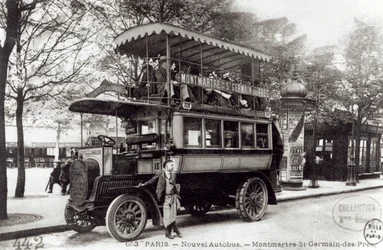 De Nieuwe Autobus in Parijs, 1906